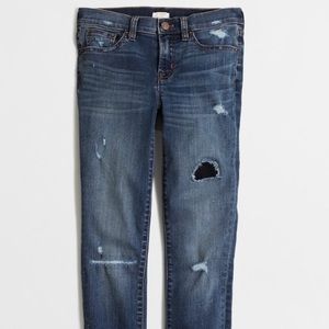 J. Crew distressed skinny jean size 29